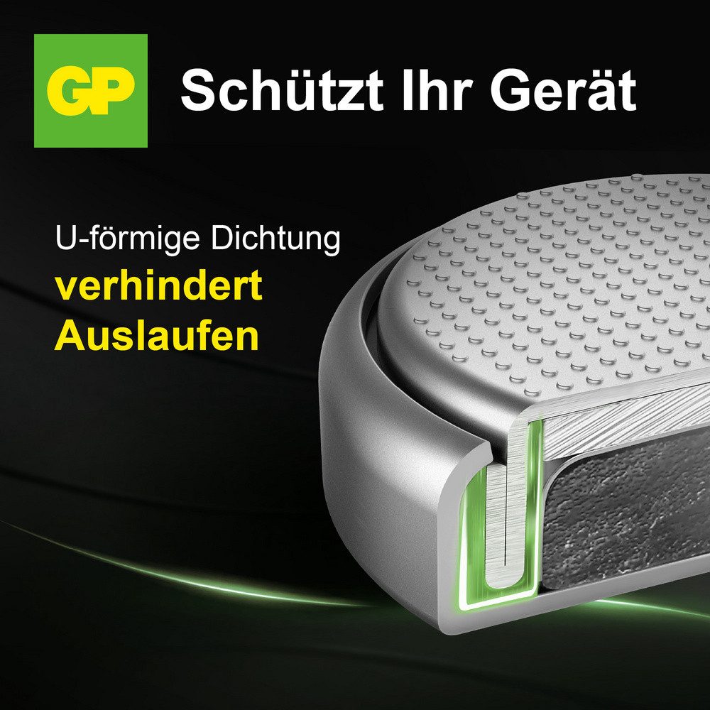 Gp GP Knopfzelle CR2450 3 V 2 St. 540 mAh Li-MnO2 GP Ultra Plus Batterie Knopfzelle