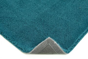 Teppich San Paolo, Andiamo, rechteckig, Höhe: 27 mm, Uni Farben, weiche Qualität, ideal im Wohnzimmer & Schlafzimmer