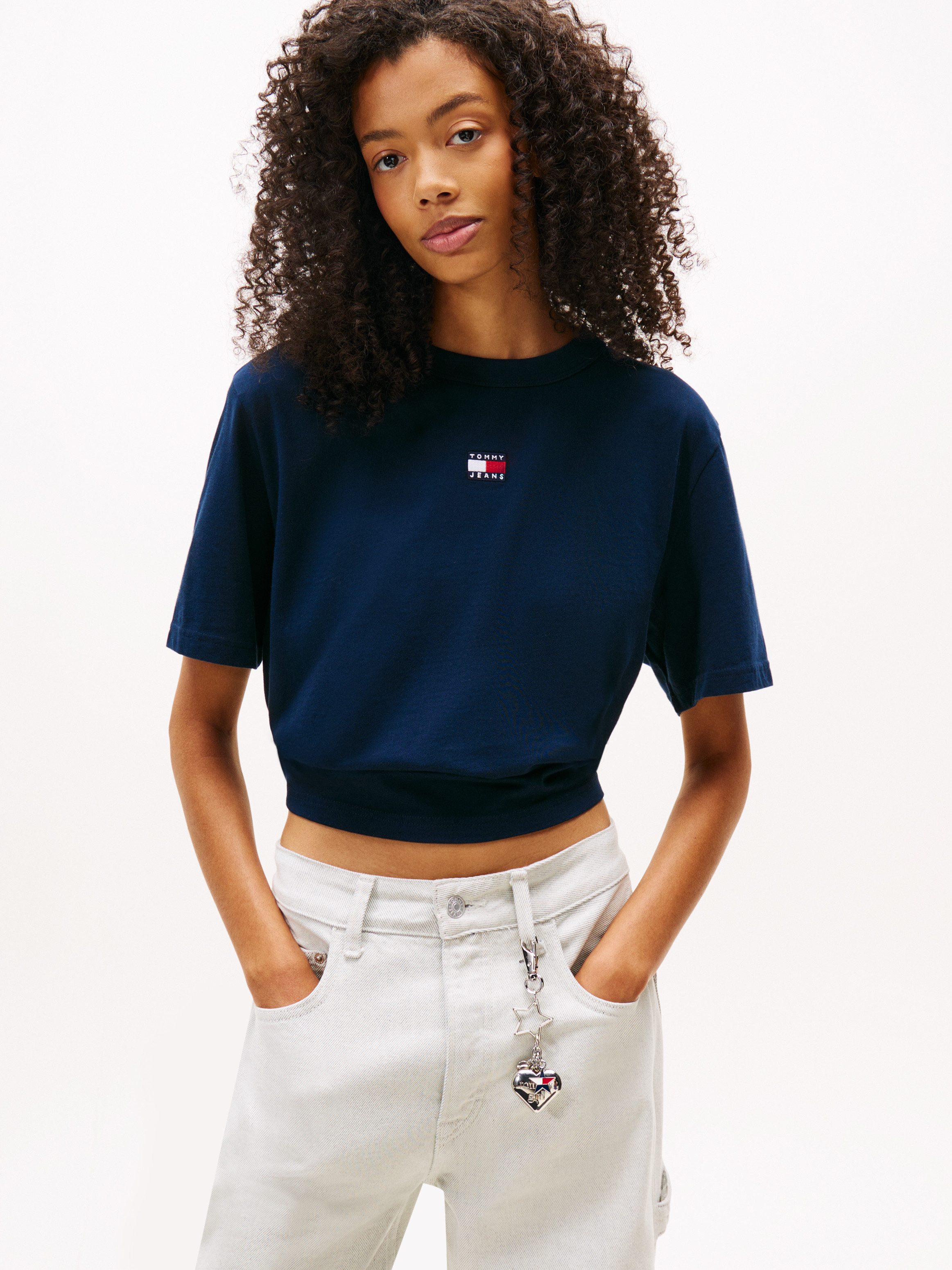 Tommy Jeans Kurzarmshirt TJW BXY BADGE TEE EXT günstig online kaufen