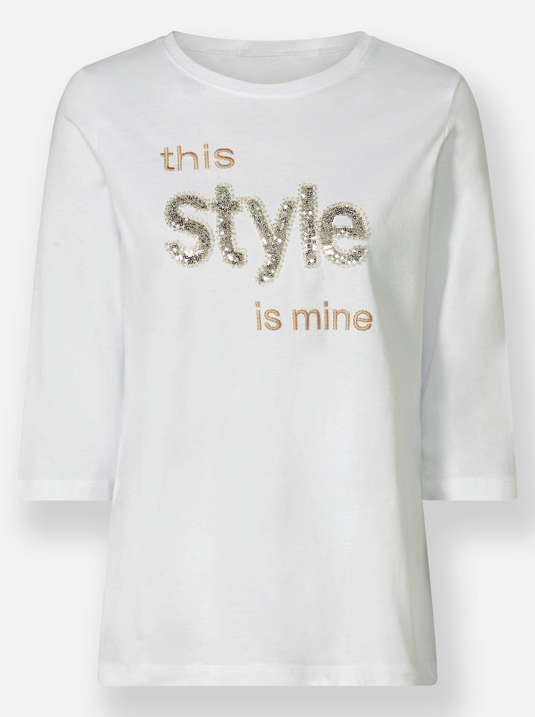 T-Shirt Shirt 3/4-Arm