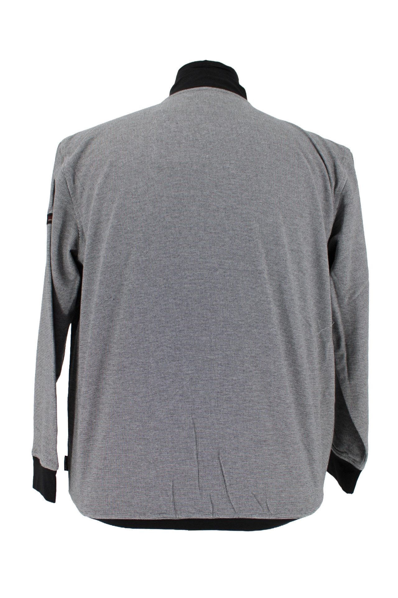 Hajo Sweatjacke H Sweatjacke Stay FreshZweiton Jacquard schwarz