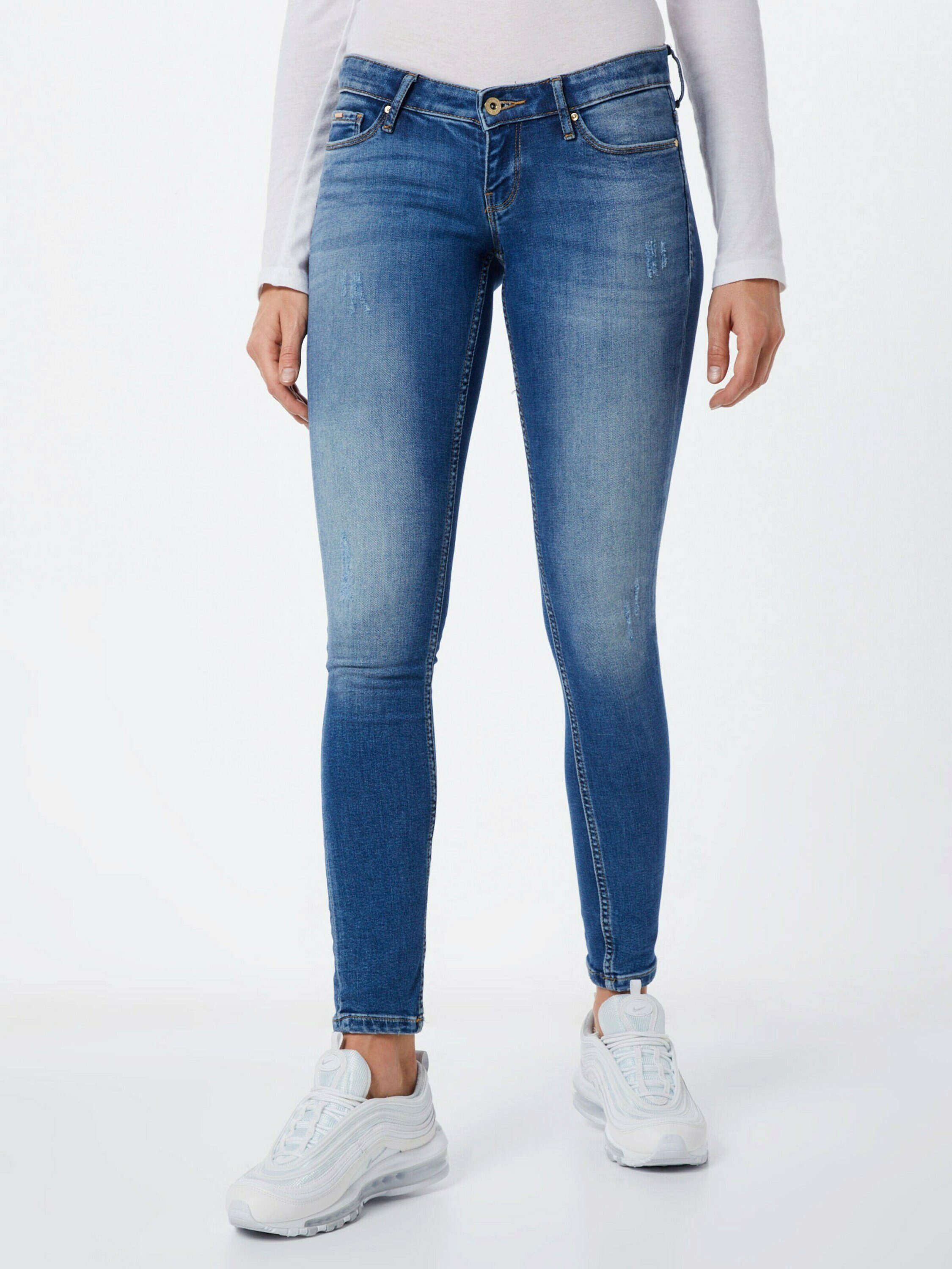 ONLY 7/8-Jeans Coral (1-tlg) Plain/ohne Details günstig online kaufen