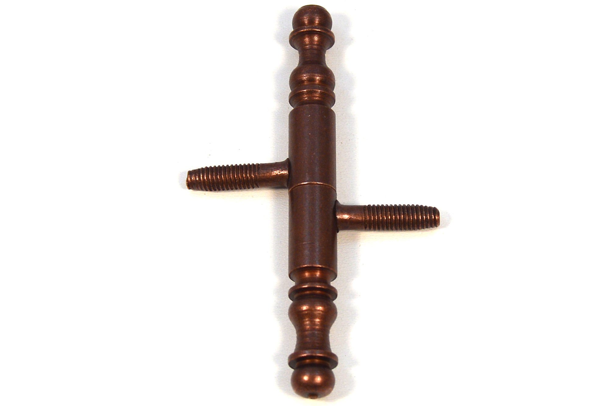 IHC (2 Scharnier Möbelbeschlag Einbohrbänder Tür-Scharnier Bronze Türband Aufschraubband St)