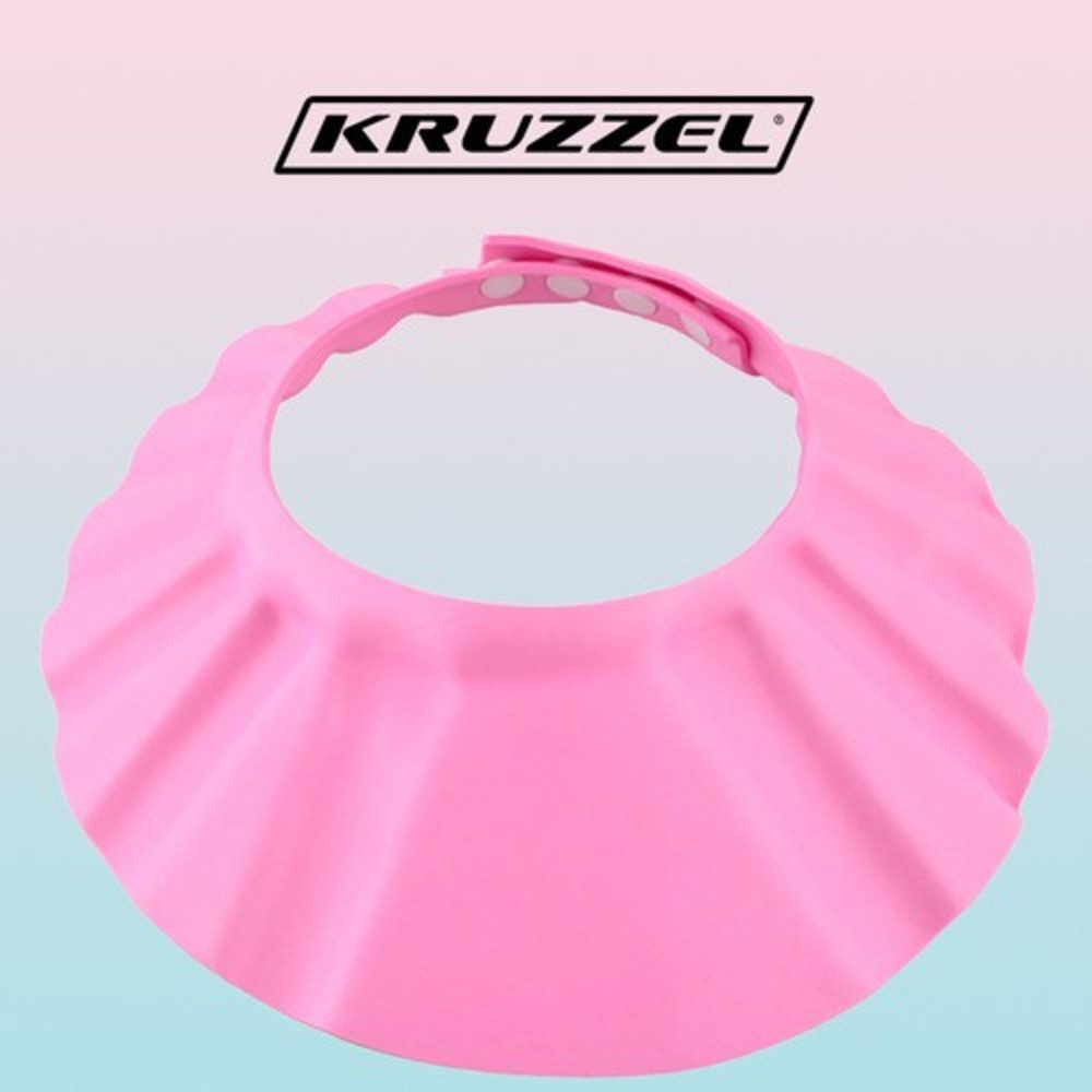 KRUZZEL Duschhaube Badehaube Duschhaube (Spar-Set, 1 St), Perfekt beim Baden, Haareschneiden oder als Sonnenschutz