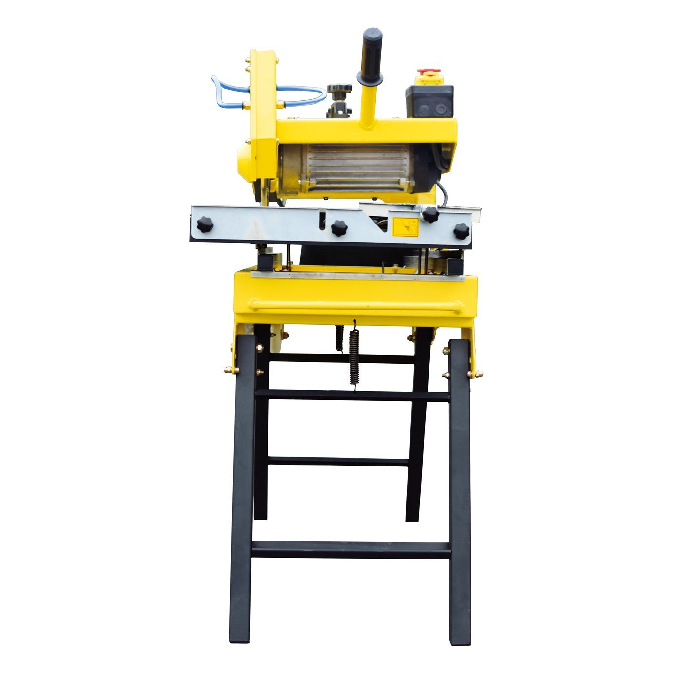 BAMATO Steintrenner STRM-355 Steintrennmaschine 2,2 kW 350mm Diamanttrennscheibe 230V, 45° schwenkbar, 120mm Schnitthöhe, Steinsäge, Kühlung, Fahrwerk – Bild 4 von 5