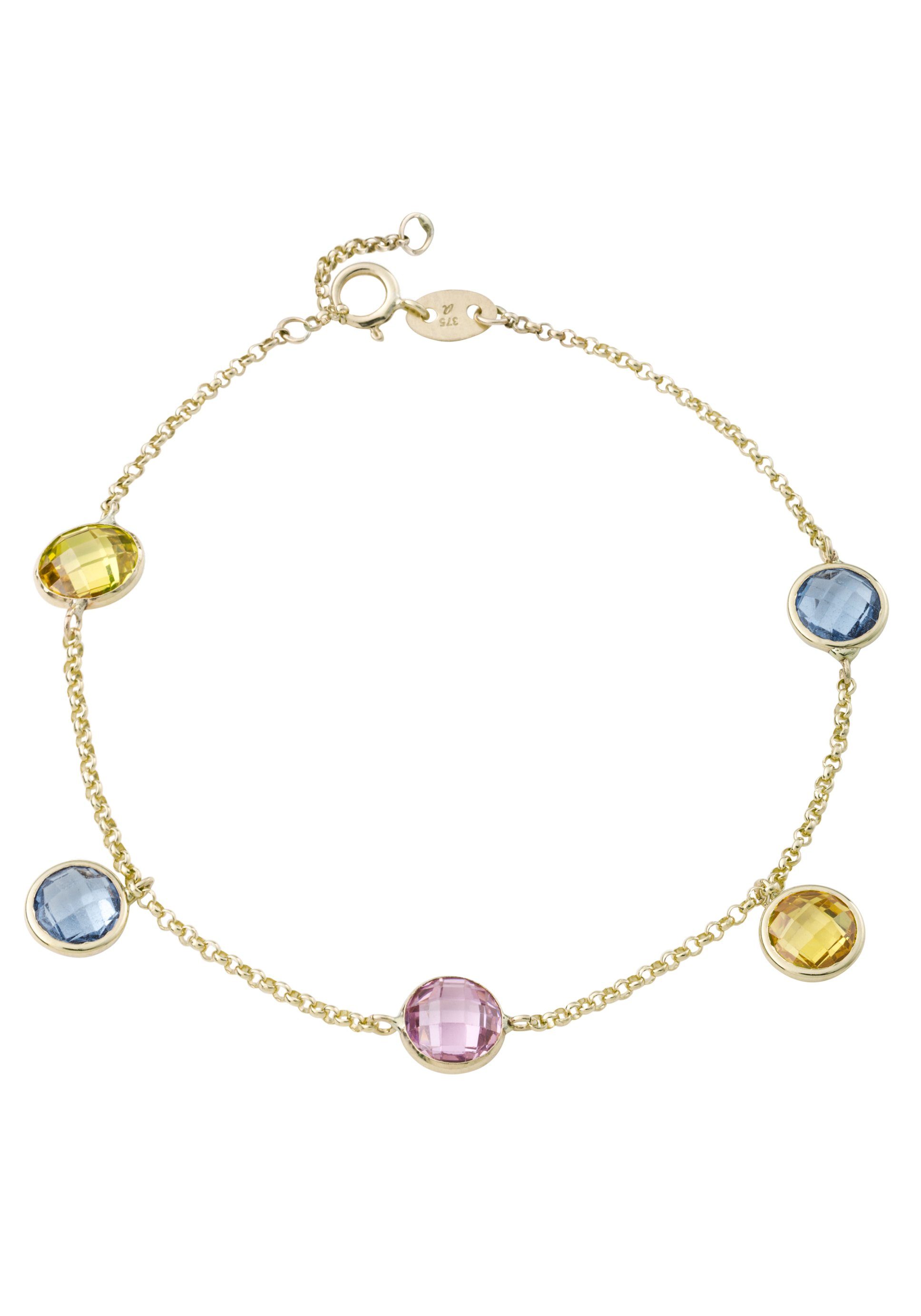 Amor Goldarmband, mit Zirkonia (synth)