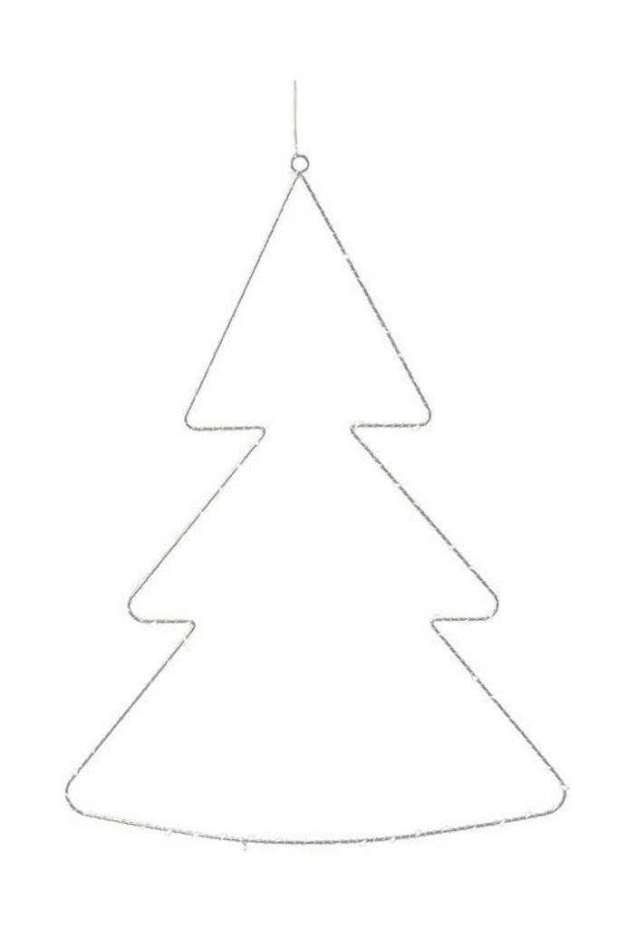 Sirius Home A/S LED Dekolicht Leuchtbaum Liva Tree big 80 LED 70cm Metall, LED fest integriert, warmweiß