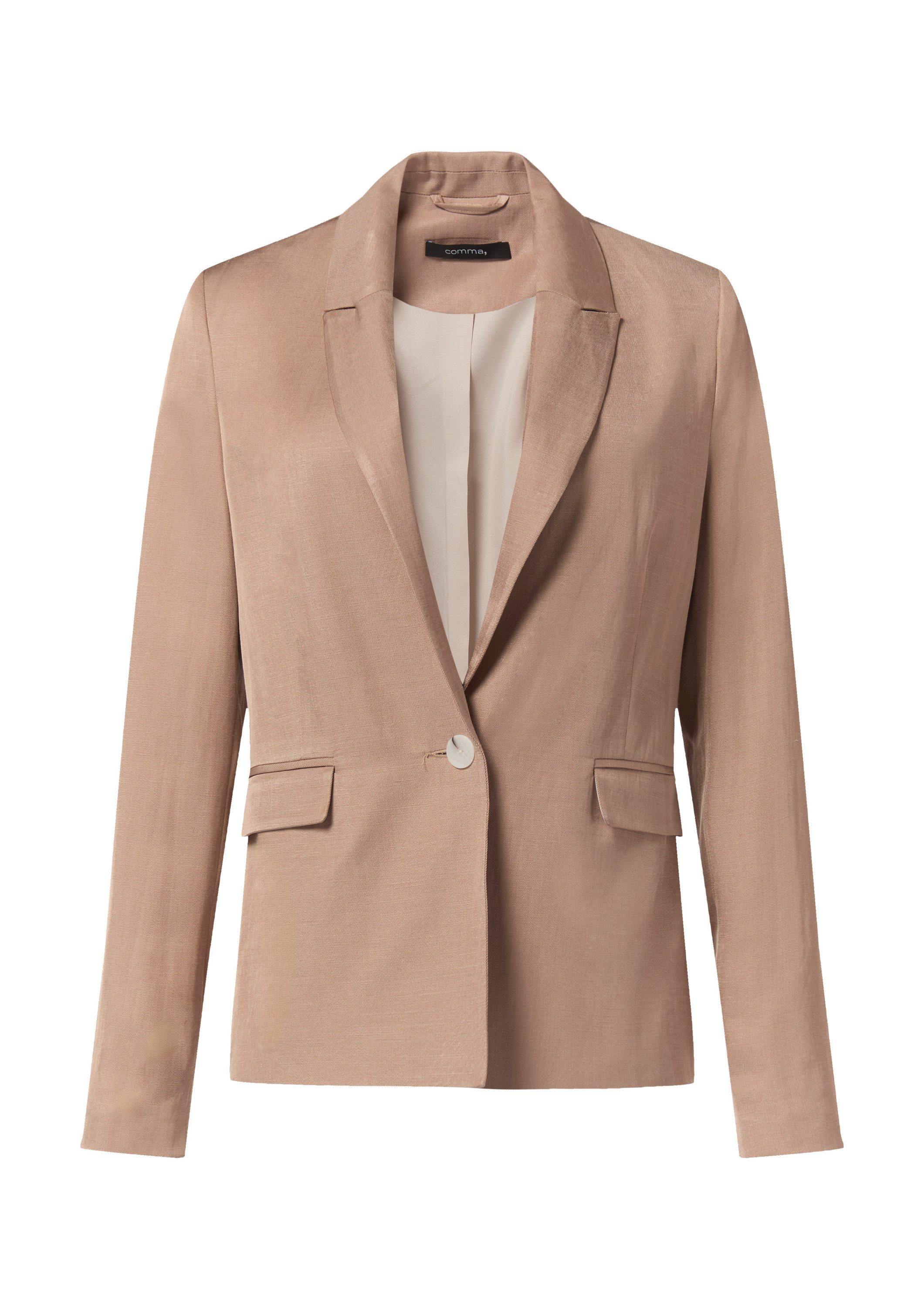 comma Jackenblazer Indoor-Blazer Blazer aus Leinenmix günstig online kaufen