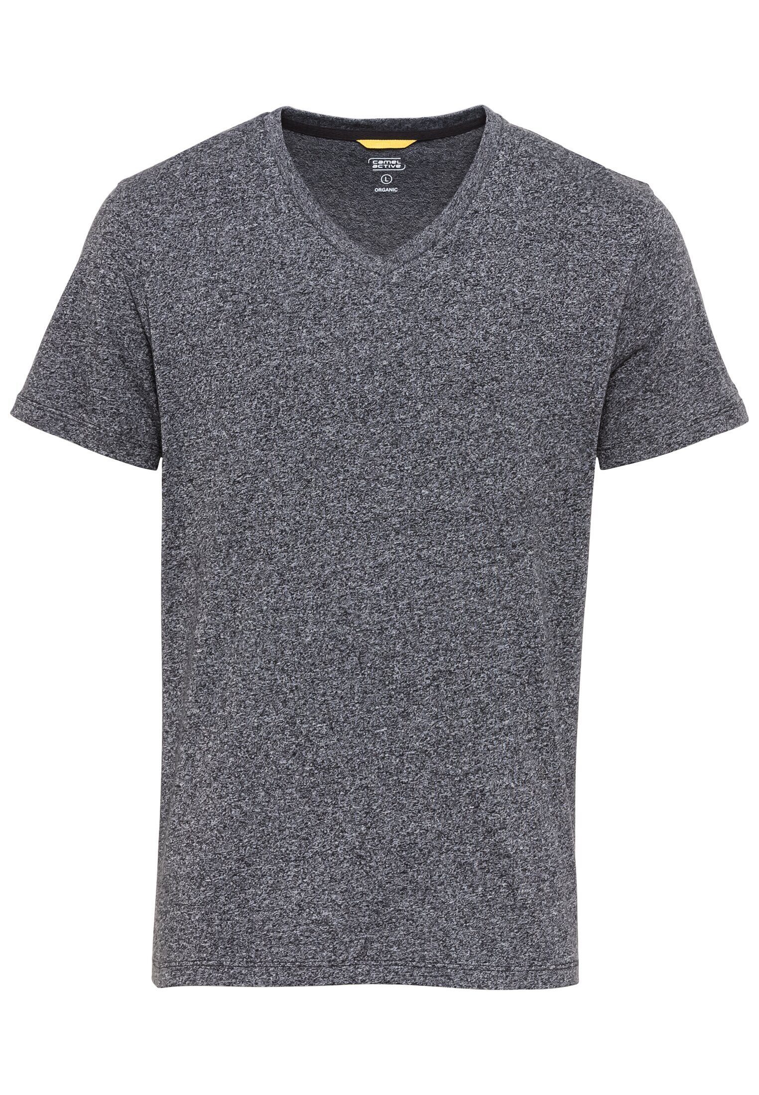 camel active T-Shirt aus biologischer Baumwolle Kurzarm