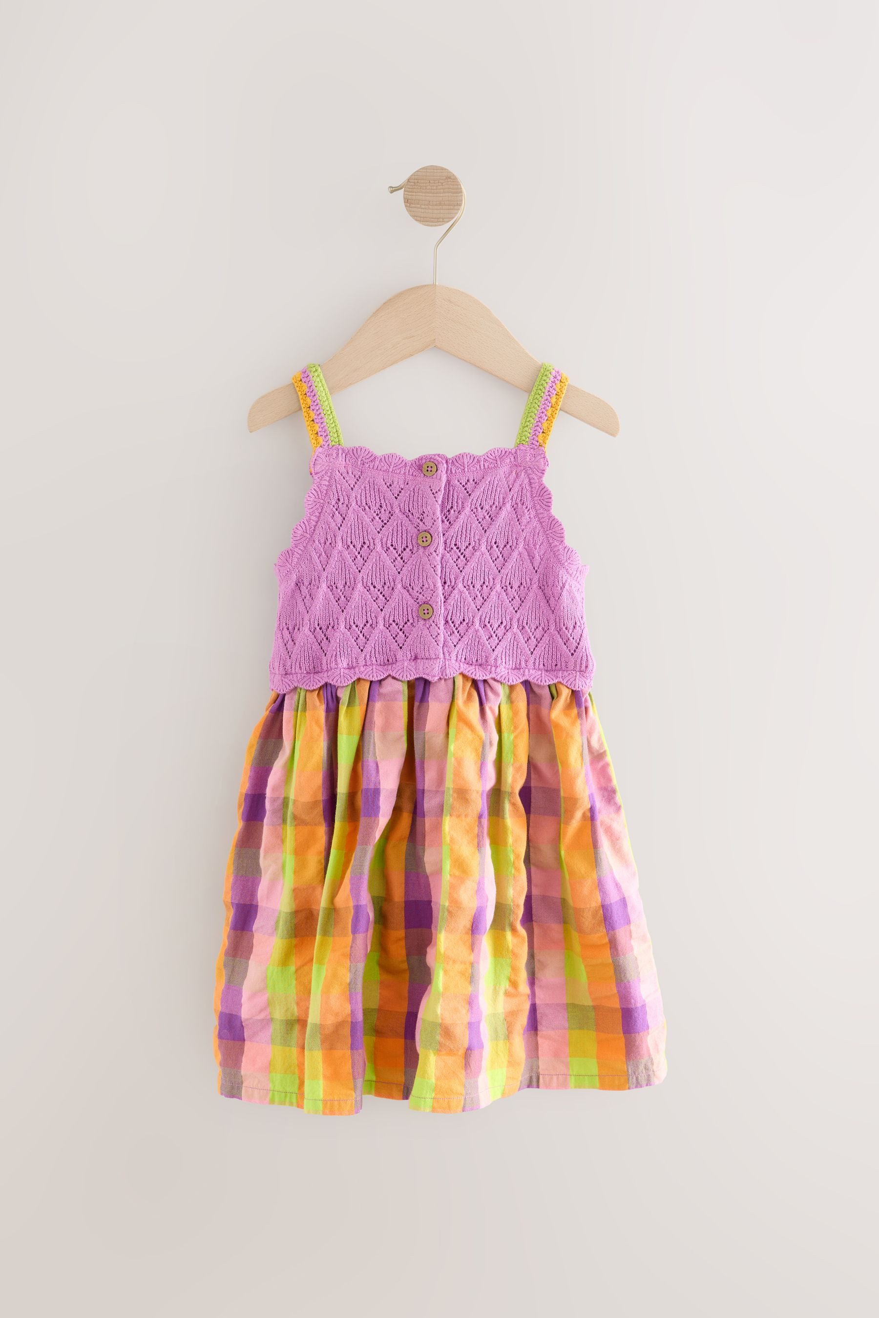 Next Sommerkleid Kariertes Kleid (1-tlg) günstig online kaufen