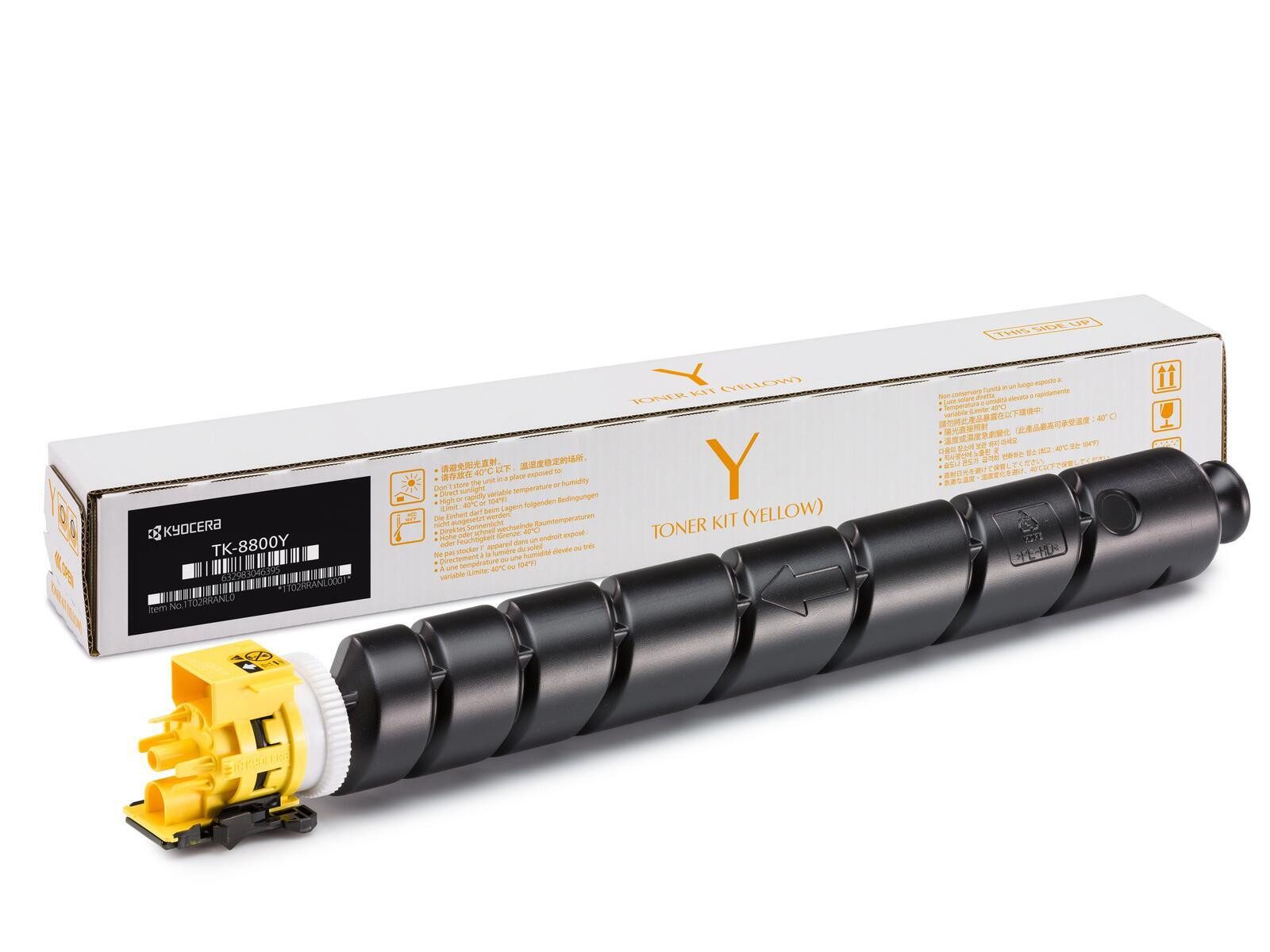 KYOCERA Tonerkartusche Kyocera TK-8800Y Toner gelb (1T02RRANl)