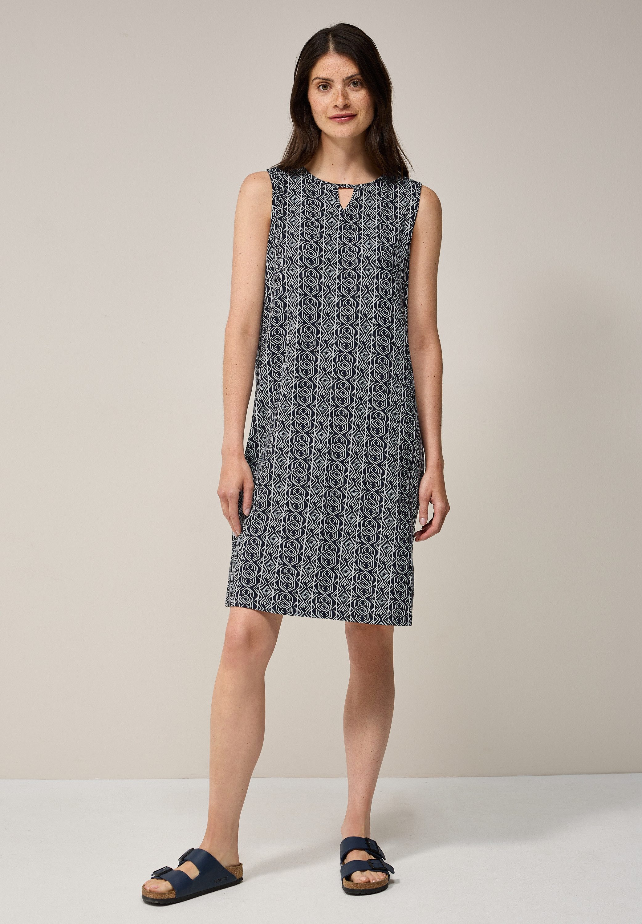 CECIL Jerseykleid knielang günstig online kaufen