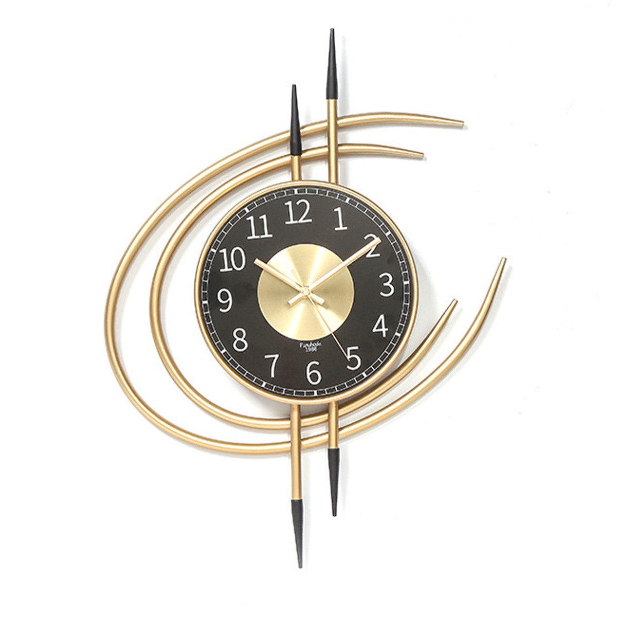 Novzep Wanduhr Leichte Luxus-Wanduhr, 54*41*4 Stumm Wohnzimmer Hotel Wanduhr