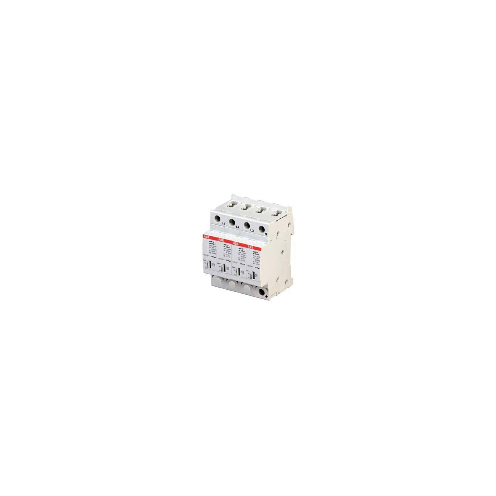 ABB Sicherungshalter ABB Stotz S&J Überspannungsschutz Typ2 TN-S 4P 40kA OVRT24L40-275PQ