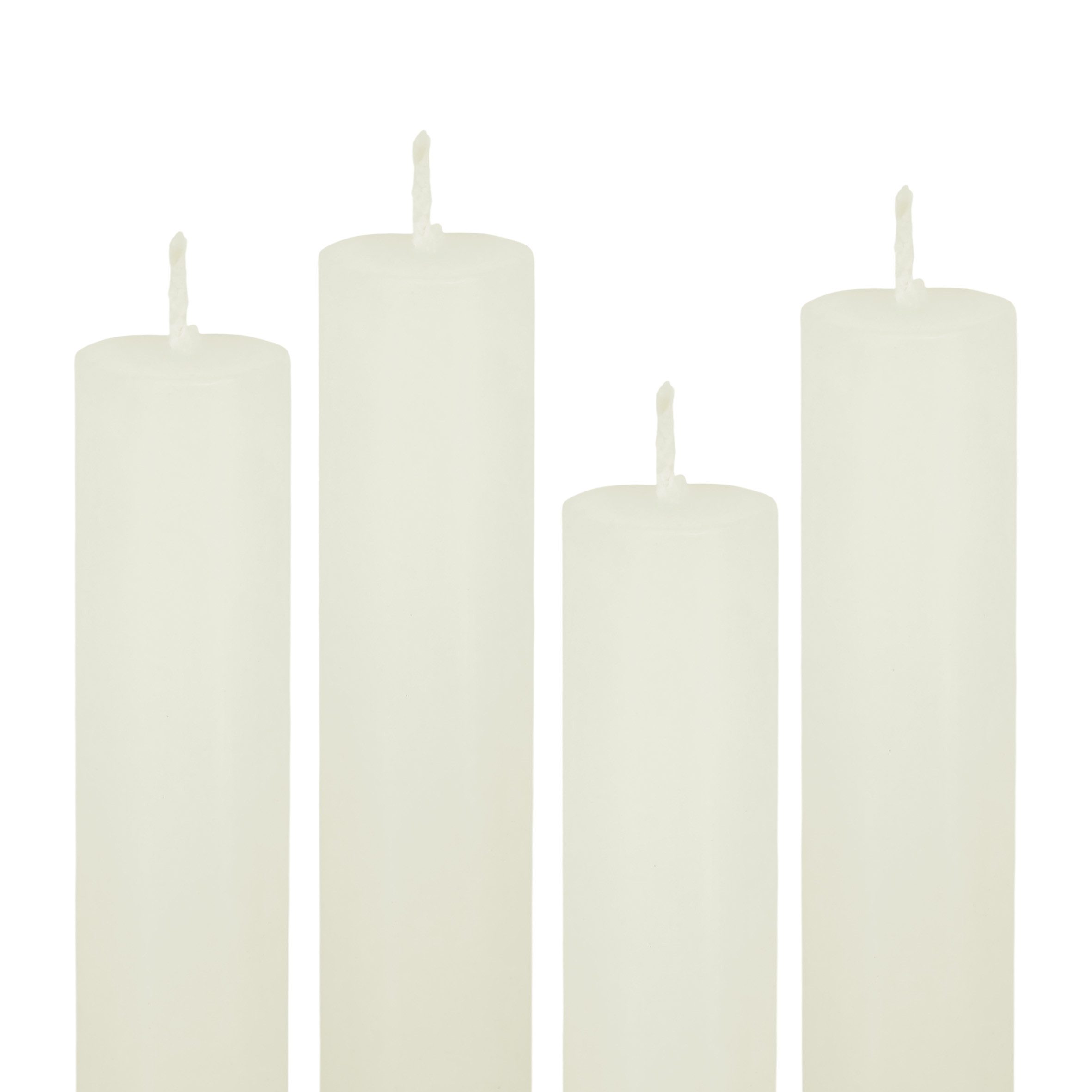 Spetebo Spitzkerze Echtwachs klassisch 40er Pack Stabkerzen (Set, 1-tlg., 1), ca. 5 Stunden Brenndauer