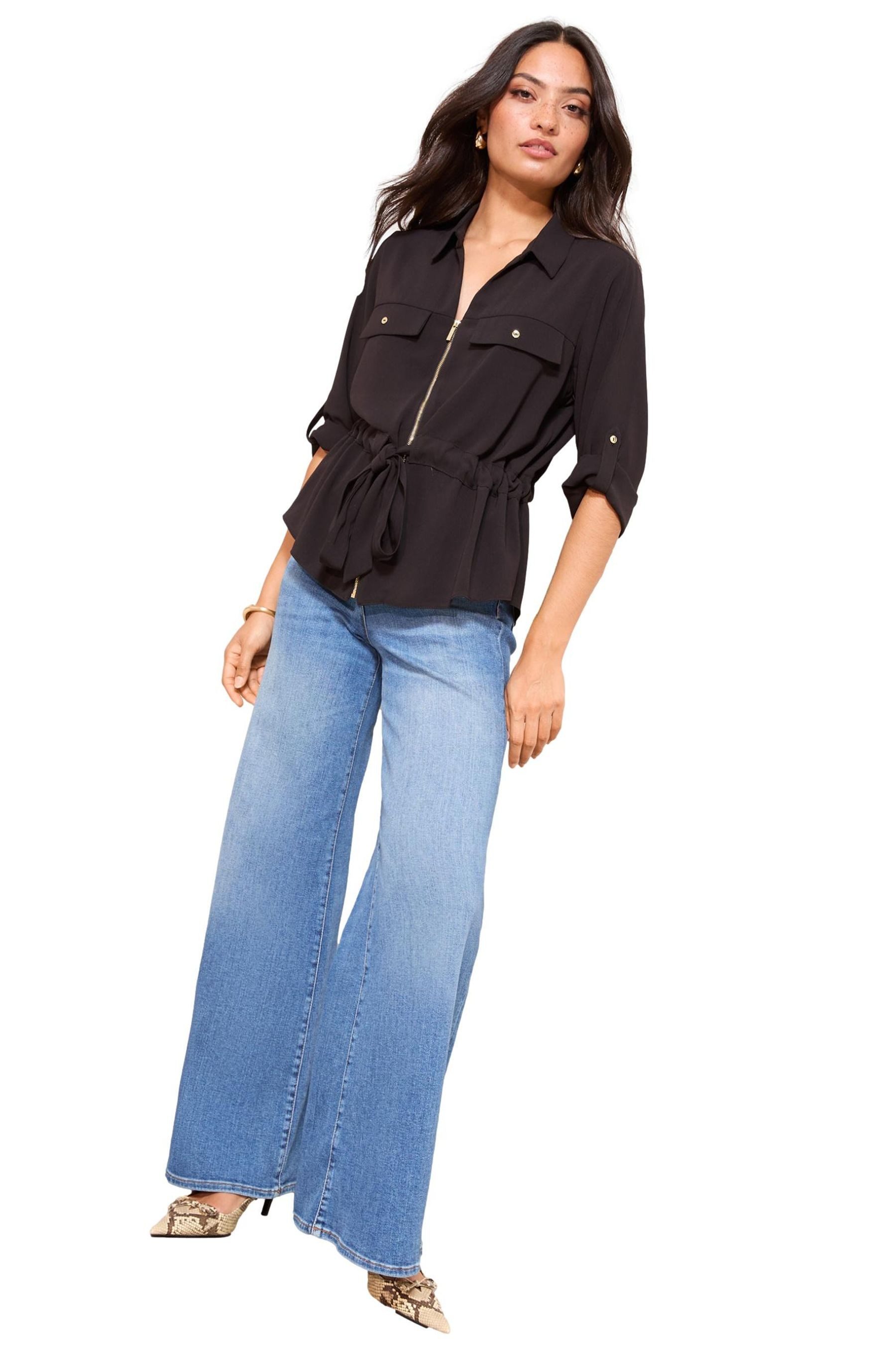Hemdbluse Friends Like These Utility-Hemd zum Binden