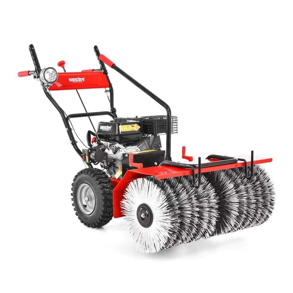 Hecht Benzin-Kehrmaschine HECHT 8680 SE Benzin Kehrmaschine 3in1 61cm, 4,9PS