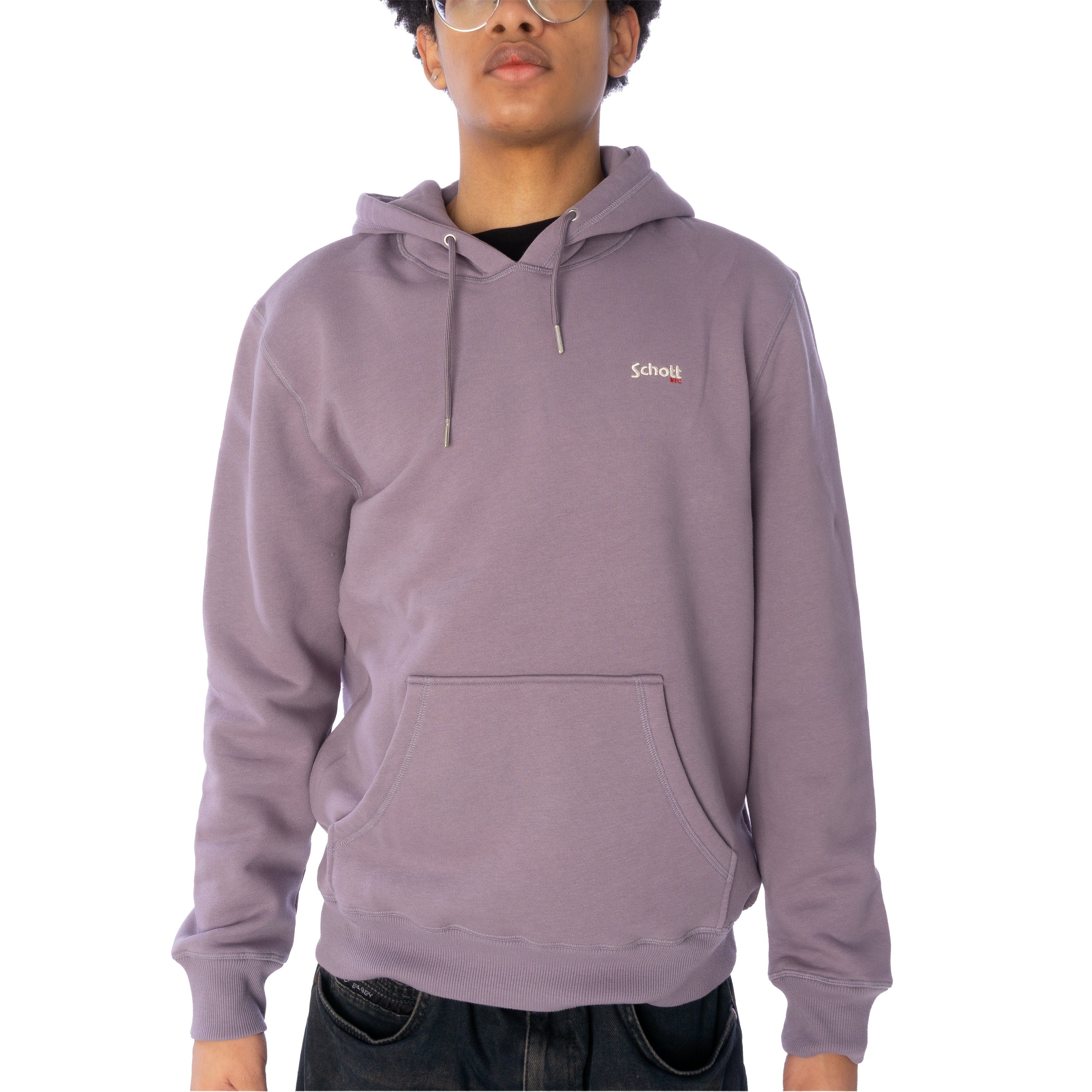 Hoodie Hoodie Schott NYC, G XXL, F lilac