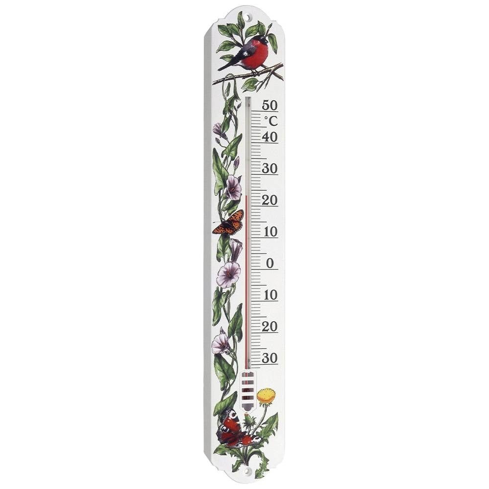 TFA Dostmann Hygrometer mit Blumenmotiv