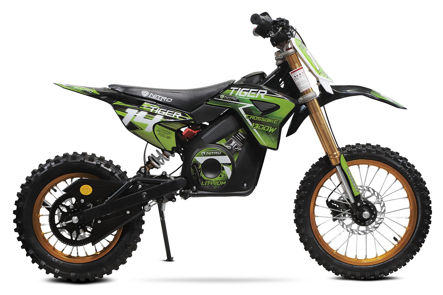 Smarty Crossrad E-Dirtbike 1300W Tiger Lithium 13Ah 14/12 Brushless DLX