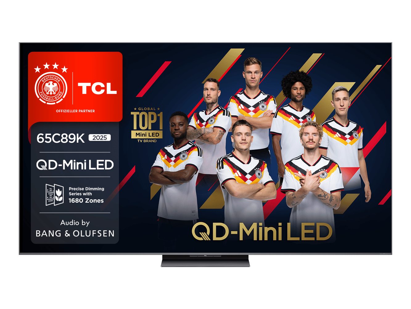 TCL 65C89K QLED Mini LED-Fernseher (65 Zoll, 4K Ultra HD)