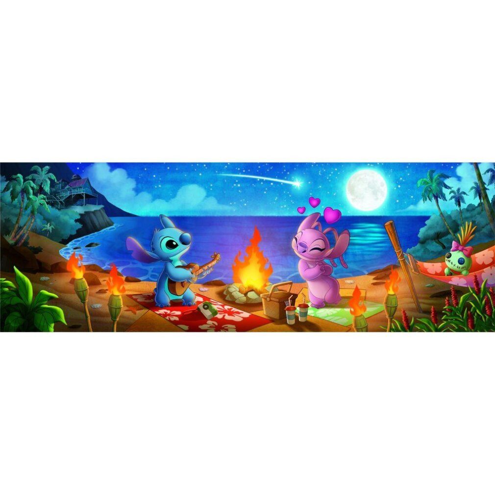 Clementoni® Puzzle Disney Stitch Panorama-Puzzle 1000Stück, günstig online kaufen