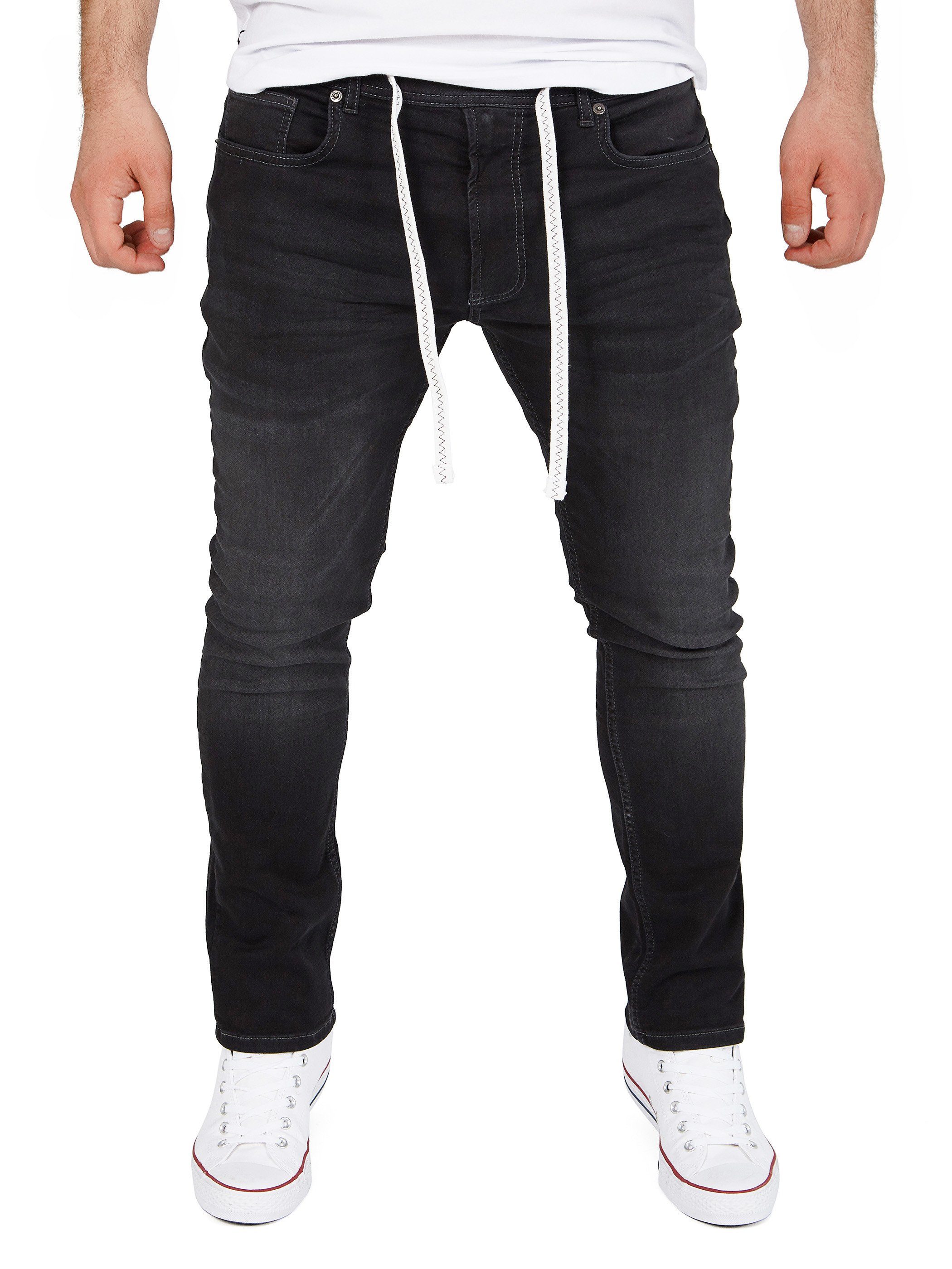 Yazubi Sweatjeans Jogginghose Herren Jogg in Jeans Steve Stretch Hose in Jo günstig online kaufen