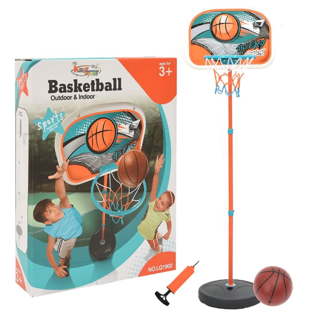 Basketballkorb Tragbares Basketball Spiel-Set Verstellbar 133-160 cm