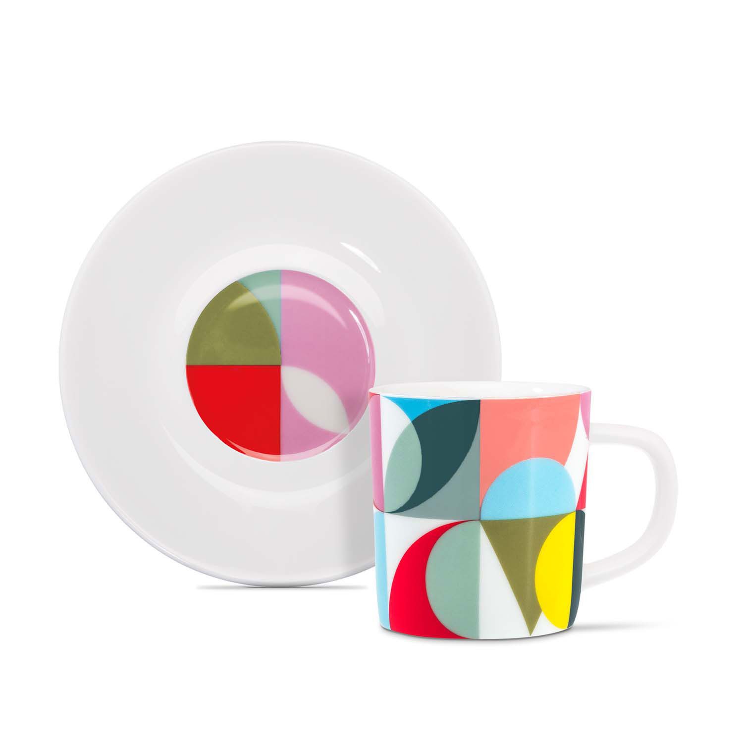 Remember Espressotasse Espressotasse mit Untertasse - Modell Solena, Porzellan, Remember Espressotasse mit Untertasse - Modell Solena