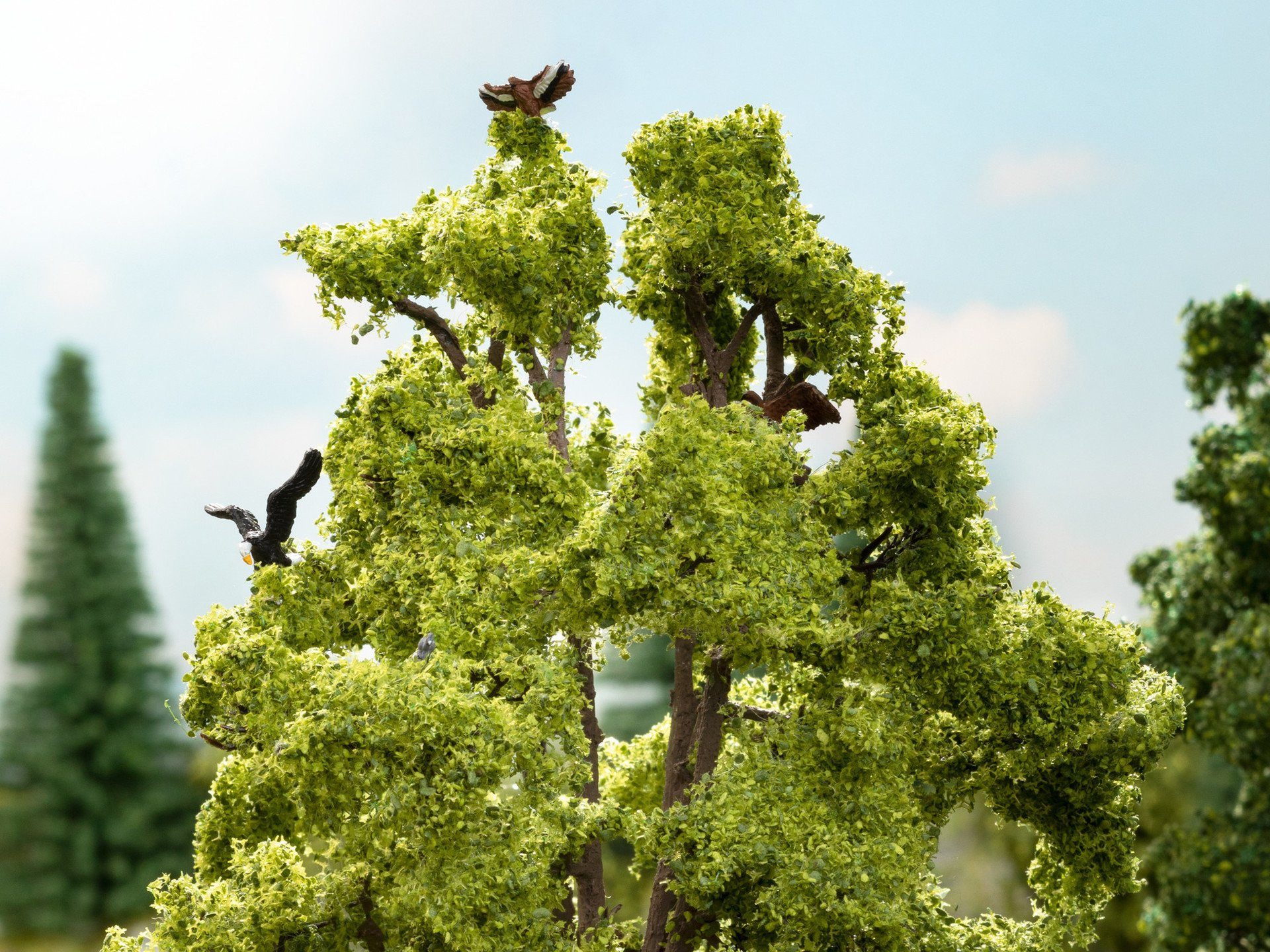 Dekobaum NOCH Baum mit Vogelzwitschern, inklusive Soundmodu