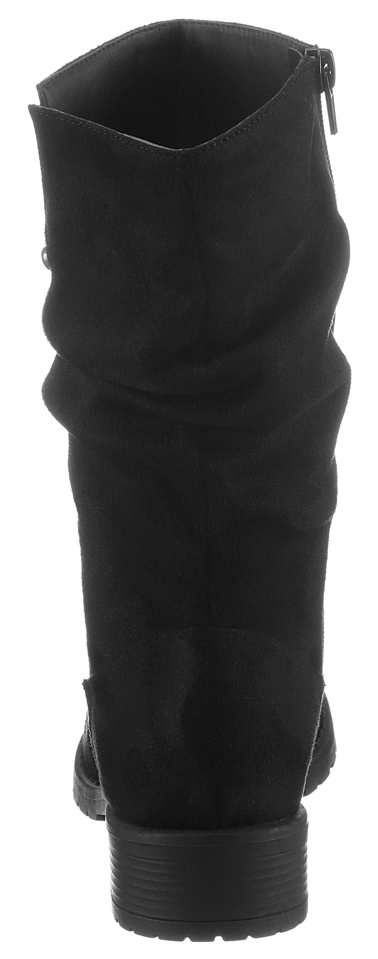 CITY WALK Winterstiefel mit slouchy Raffungen am Schaft günstig online kaufen