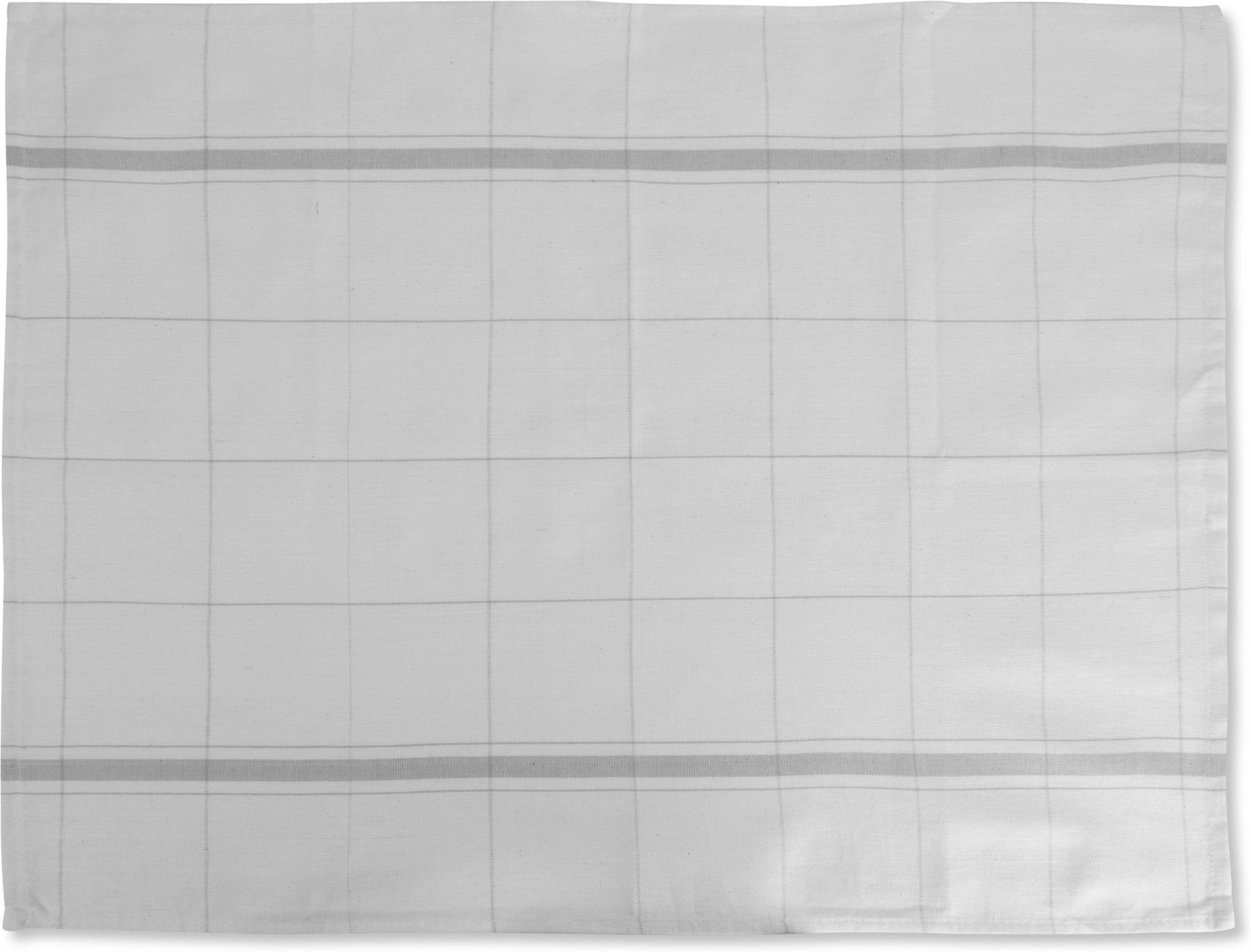 normani Geschirrtuch 10 Profi-Wipe, aus Grau Stück Geschirrtücher Baumwolle Pack), (10er Küchentücher