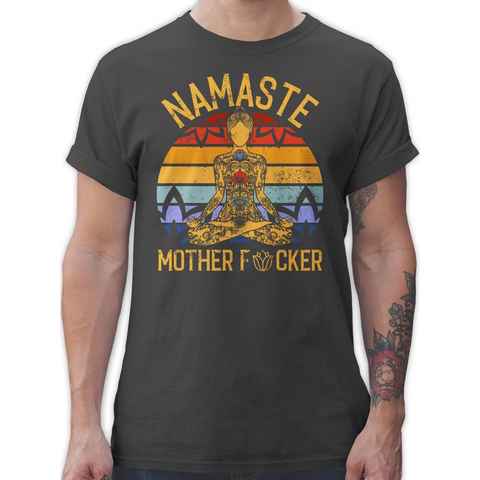 Shirtracer T-Shirt Namaste Mother Yoga und Wellness Geschenk