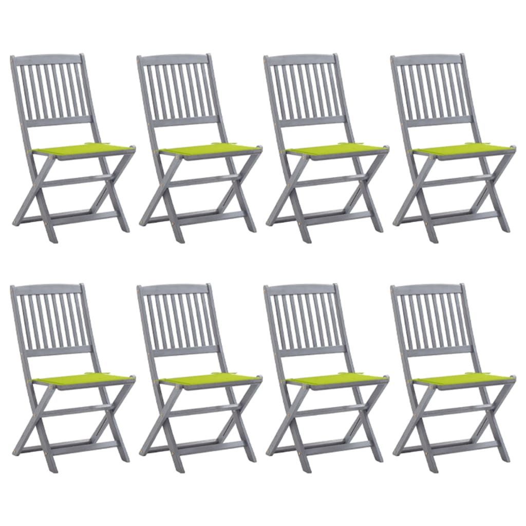 vidaXL Gartenstuhl Klappbare Gartenstühle 8 Stk. günstig online kaufen