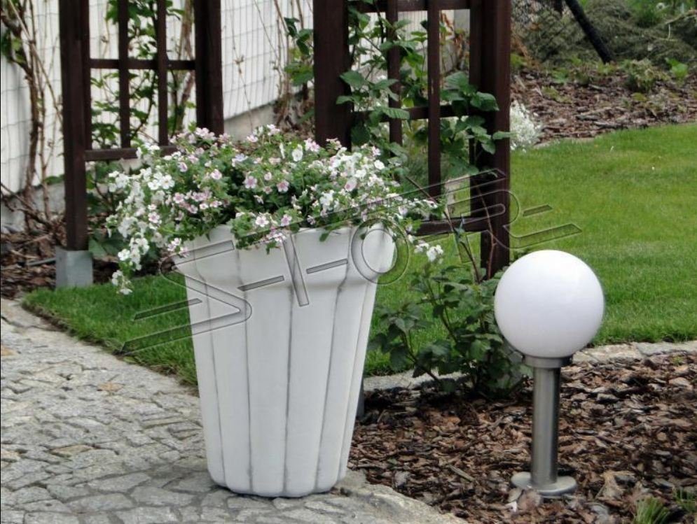 JVmoebel Skulptur Blumentöpfe Pflanz Garten Kübel Blumenkübel Gefäss Vasen