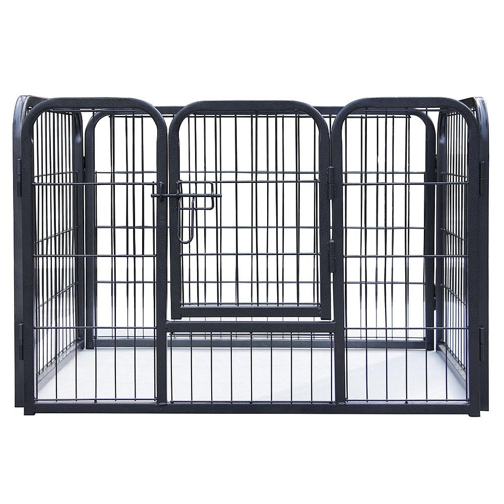 Feel2Home Freigehege Welpenlaufstall 91x63x61cm Freilaufgehege Tierauslaufg günstig online kaufen