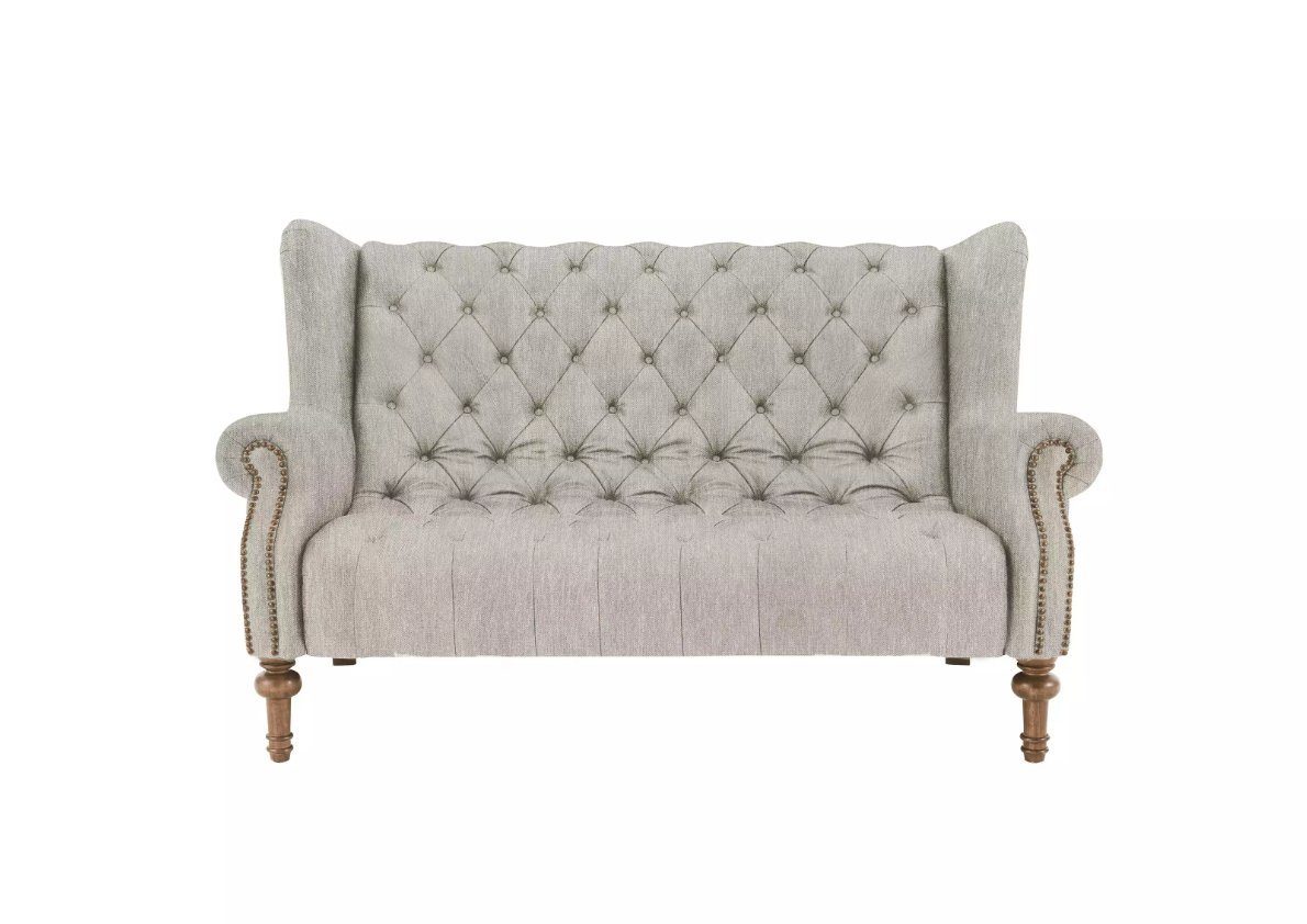 Neu, Europe Sofa Leder Stoff Polster Sofa Chesterfield Made Couch Couchen Polster in JVmoebel