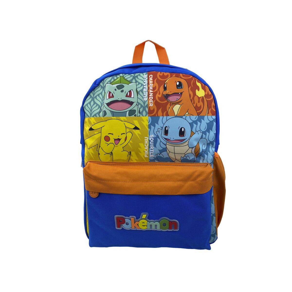 POKÉMON Kinderrucksack Pokémon Rucksack Kinder mit 2 Fächern und Netzseitentasche 30x15x40cm (1-tlg)