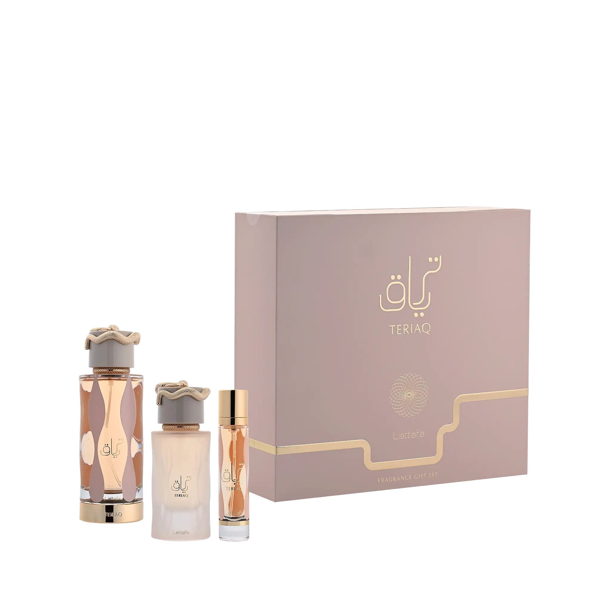 Lattafa Duft-Set Teriaq Fragrance 3er Gift Set, 3-tlg.