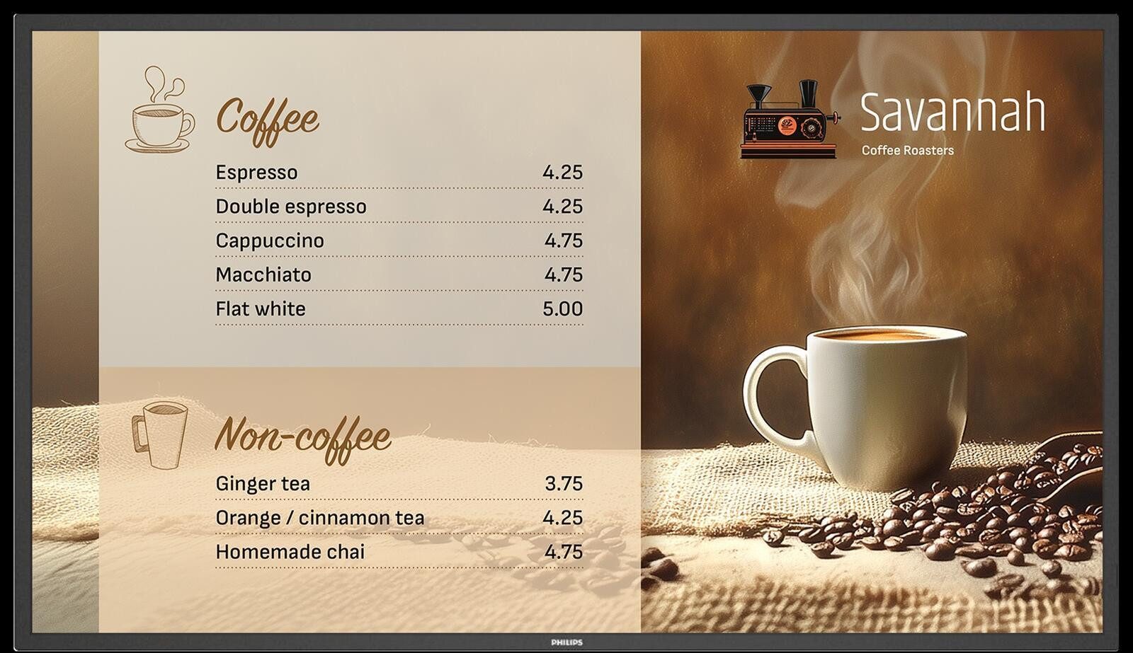 Philips Philips 43BDL6017P LED-Monitor (3840 x 2160, 8 ms Reaktionszeit, 60 Hz, ADS-IPS)