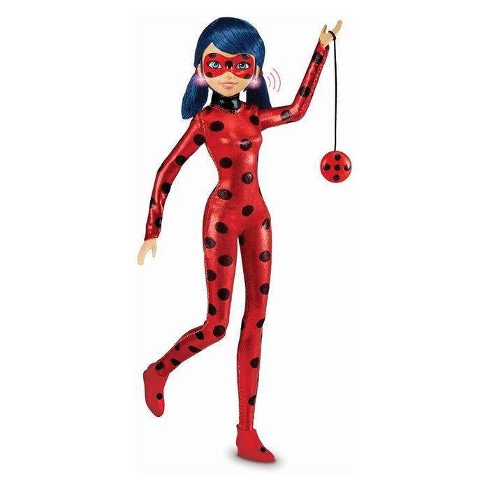 Playmates Toys Anziehpuppe Miraculous Ladybug Deluxe Puppe mit Lichtern und Geräuschen
