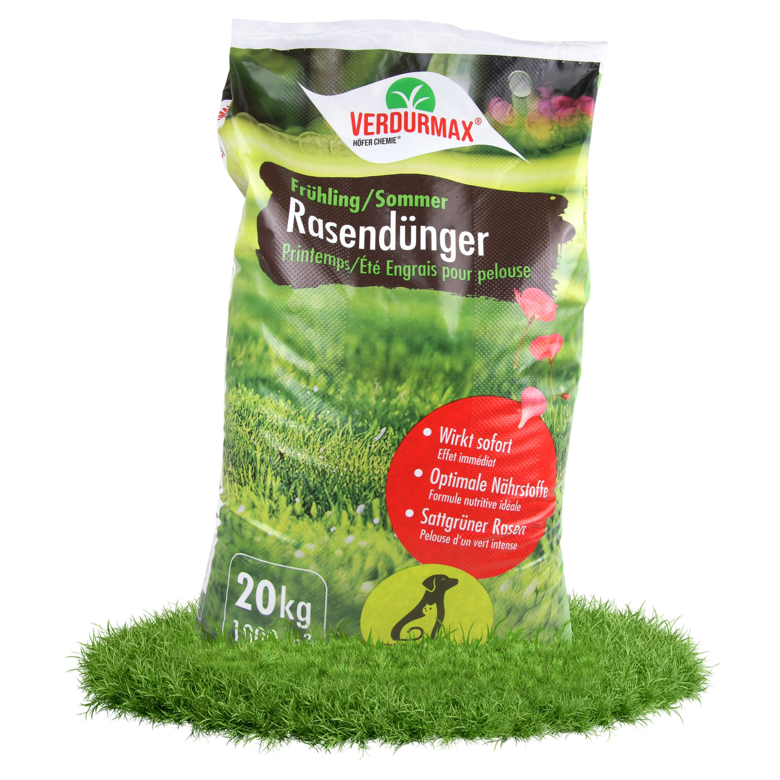Rasendünger 20 kg VERDURMAX® Rasendünger Frühling / Sommer