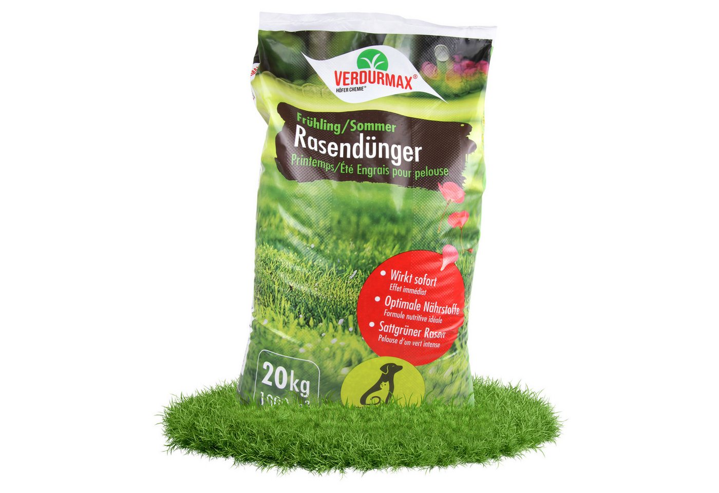 Thumbnail - Höfer Chemie GmbH Rasendünger 2 x 20 kg VERDURMAX® Rasendünger Frühling / Sommer, 2-St.
