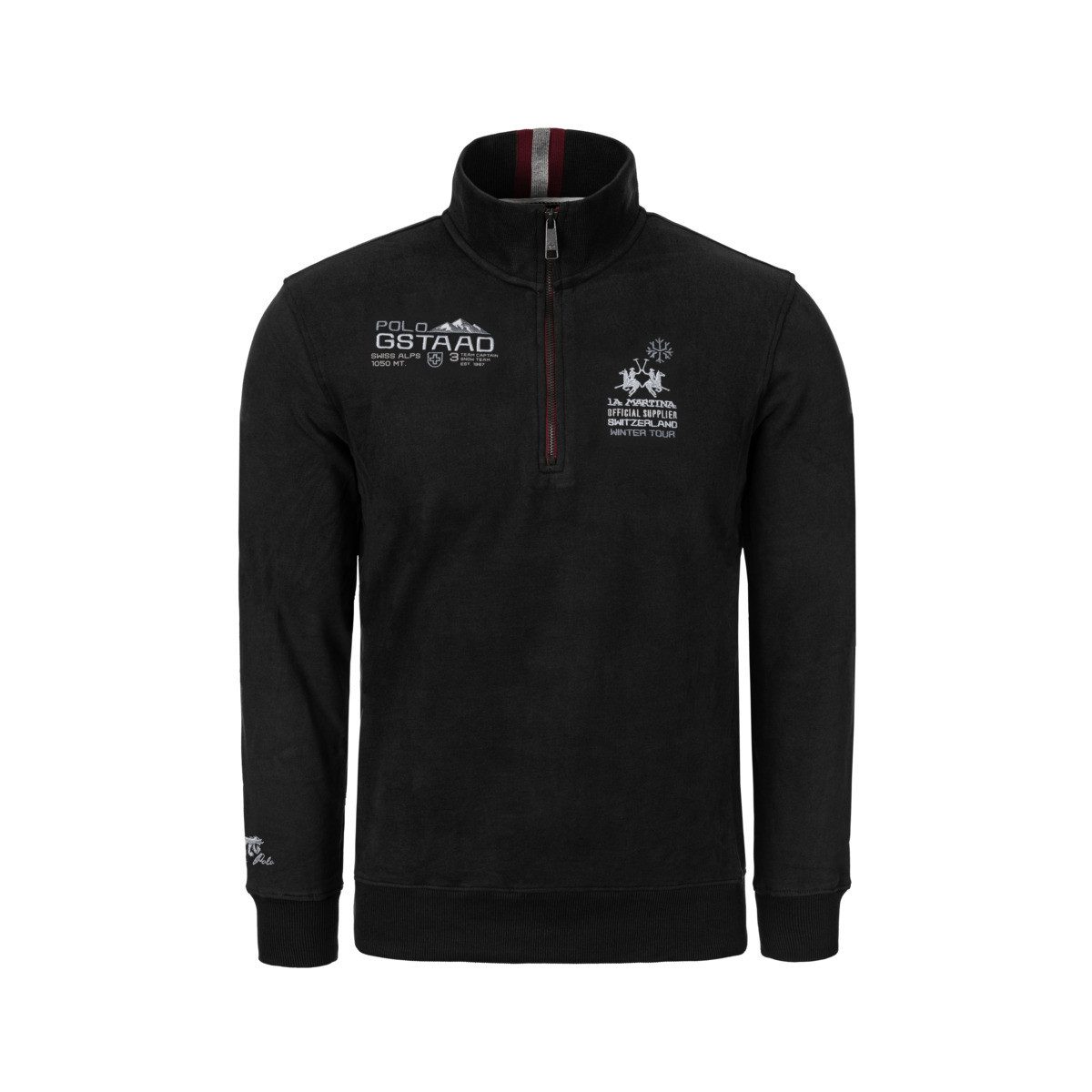 La Martina Rundhalspullover MBF308 Herren Hoodie, Sweatshirt, Pulli, Strickpullover, Hoody