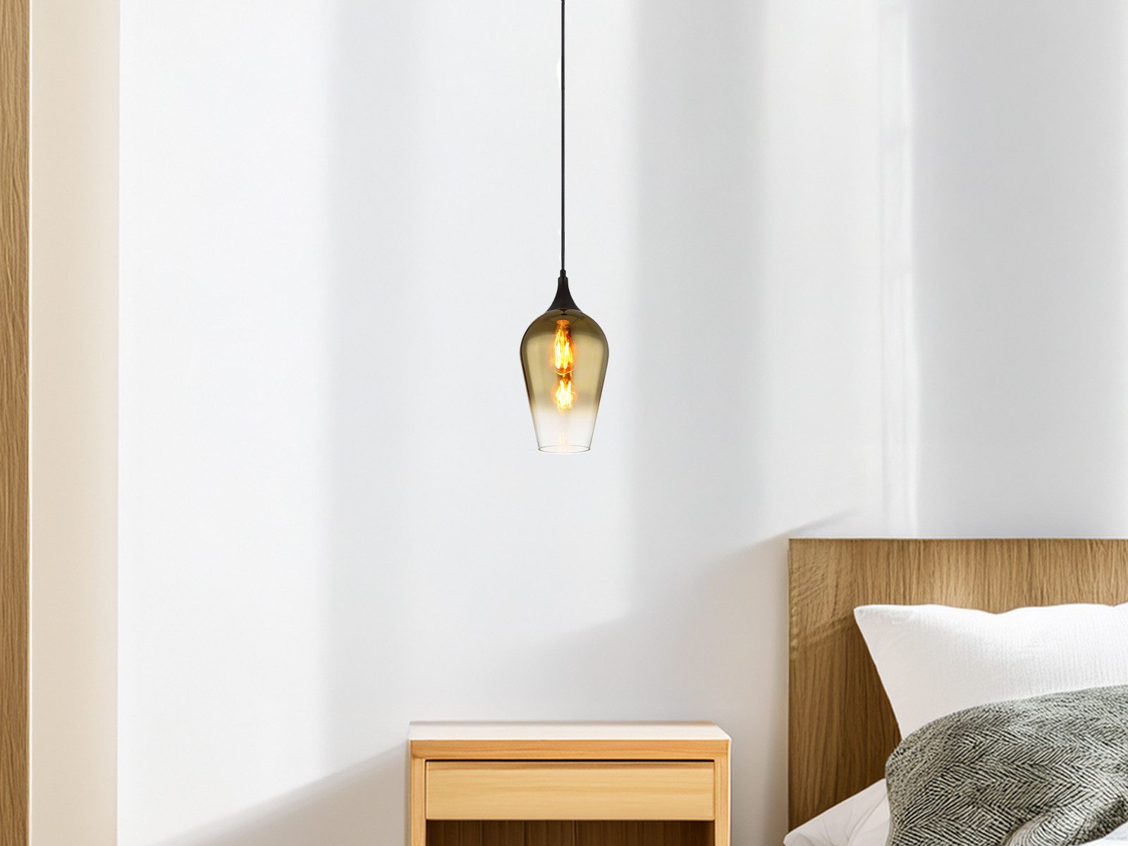 GLOBO LIGHTING LED Pendelleuchte, LED wechselbar, günstig online kaufen