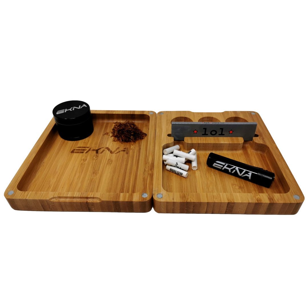 EKNA Aufbewahrungsbox Rolling Tray - Rolling Box - Dreh Box - Misch Schale günstig online kaufen