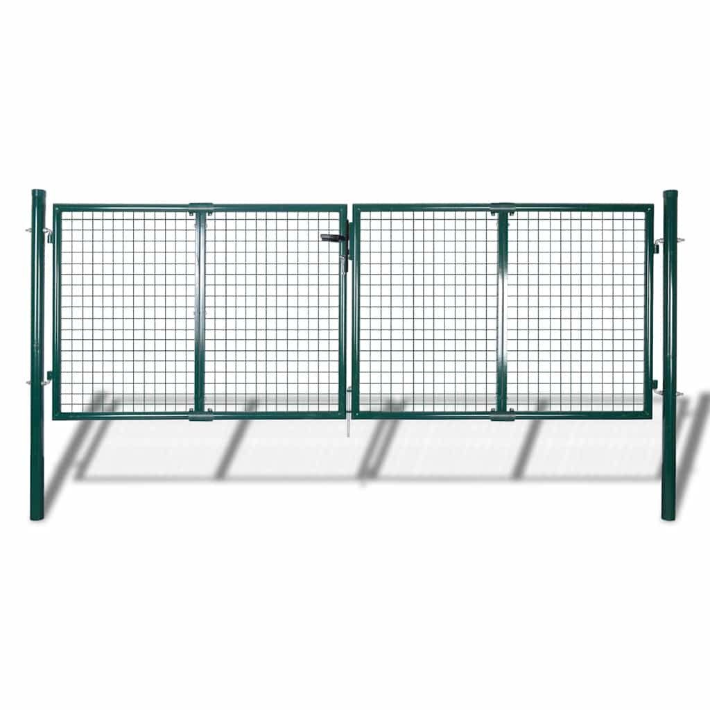 vidaXL Gartentor Gartengitter für Tor Zaun Tür und Wand 300 x 75 cm