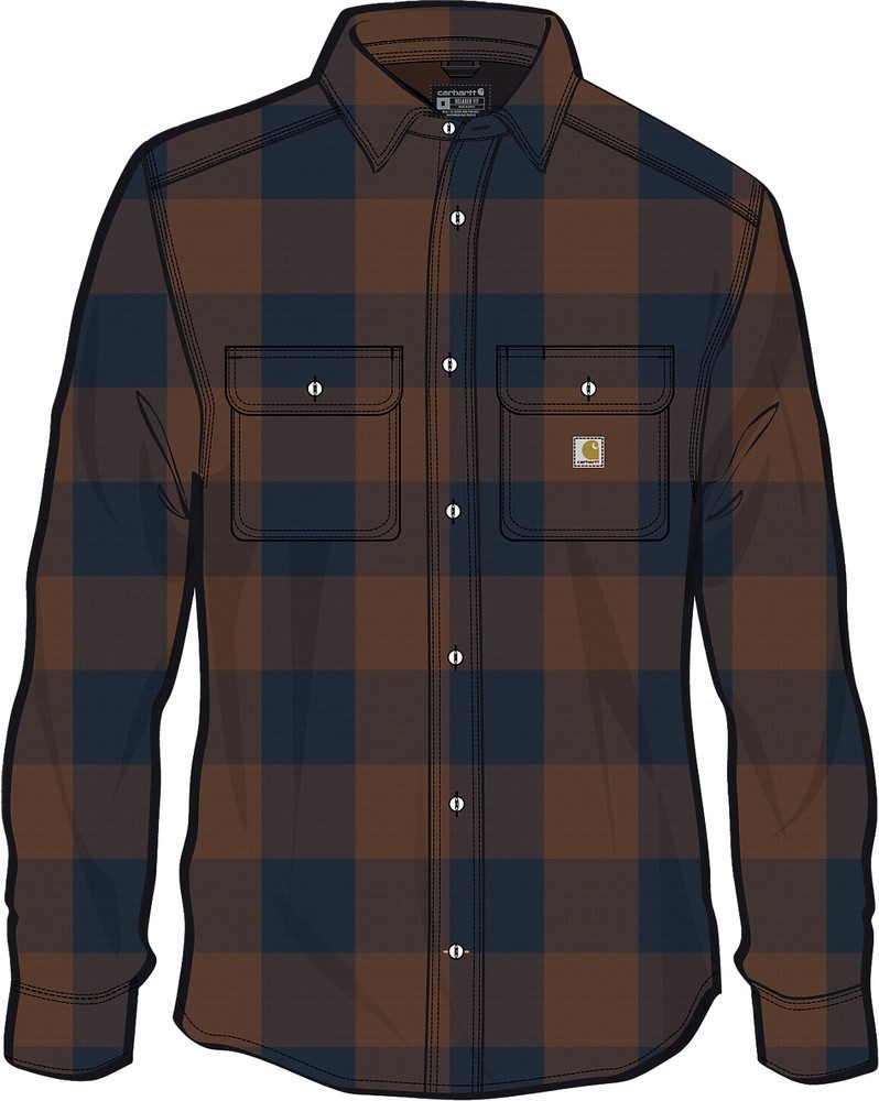 Carhartt Langarmhemd Long Plaid 107013 günstig online kaufen