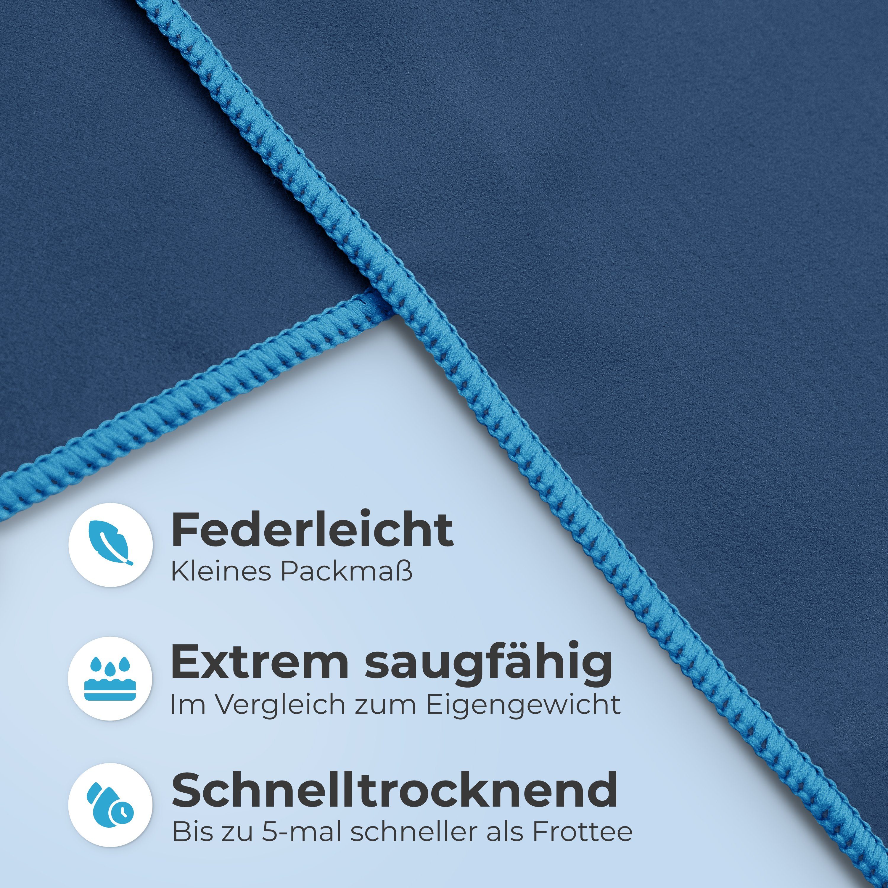NirvanaShape Reisehandtuch Mikrofaser Handtuch, Badehandtuch, Reisehandtuch günstig online kaufen