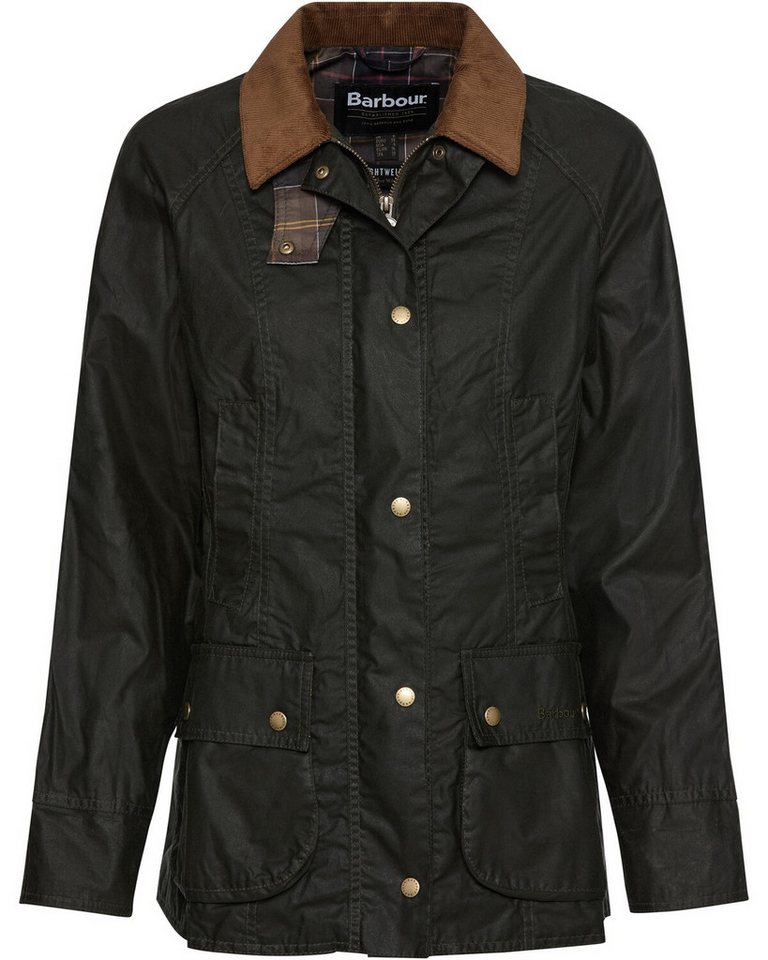 Barbour Langjacke Lightweight Wachsjacke Beadnell